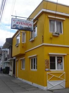 Budova, kde se penzion nachází