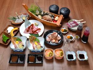 Cibo presso il ryokan o nelle vicinanze