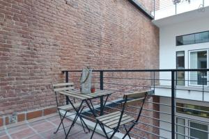 Balkón nebo terasa v ubytování Abode Los Angeles - Downtown Historic Core