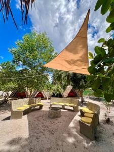 Zahrada ubytování Tagak Nest Eco Camping and Cottages + 13 fotografií