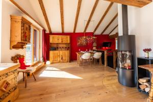 Posezení v ubytování Duplex de charme à Zermatt
