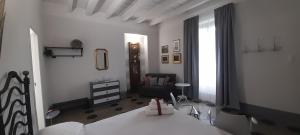 Posteľ alebo postele v izbe v ubytovaní Langhe di Liguria B&B