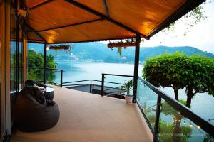 Paesaggio naturale nelle vicinanze della villa