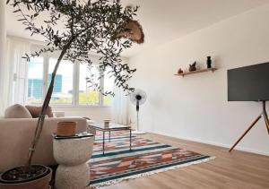 Μια τηλεόραση ή/και κέντρο ψυχαγωγίας στο Moderne Wohnung in Zürich Oerlikon! -201-