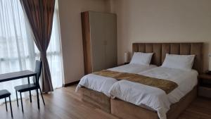 Letto o letti in una camera di Sky by the river