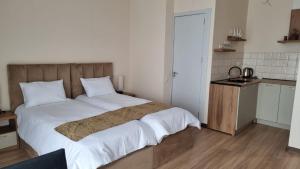 Letto o letti in una camera di Sky by the river