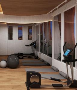 Fitness centrum a/nebo fitness zařízení v ubytování Me Saigon Boutique Hotel
