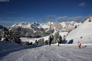 Cesa Bernard - Cima 12 e new Fraine v zime