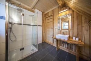 Kúpeľňa v ubytovaní Domek Tatry