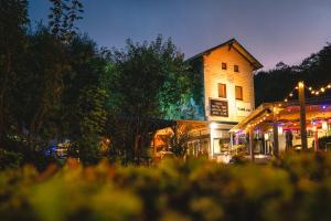 Budova, kde se bed and breakfast nachází