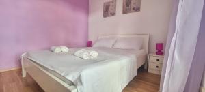 Postel nebo postele na pokoji v ubytování Apartment Sofia