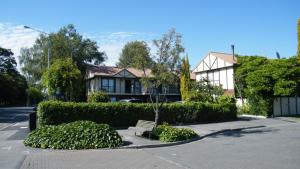 Zahrada ubytování Argyle On The Park - Central Christchurch Motel Overlooking Hagley Park