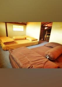 Postel nebo postele na pokoji v ubytování Avrilla Ijen Cool homestay