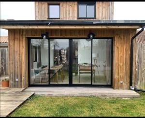Αίθριο ή υπαίθριος χώρος στο Maison Le Teich