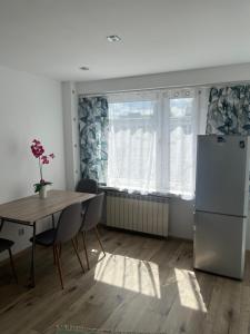 Kuchyň nebo kuchyňský kout v ubytování Apartament Centrum Okulickiego !