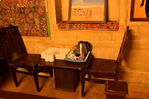 Posezení v ubytování Hotel Fotiya jaisalmer