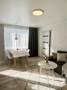 Posezení v ubytování High Quality Lovely Apartment