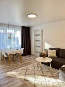 Posezení v ubytování High Quality Lovely Apartment