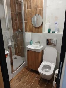 O baie la Apartament 8 Piętro