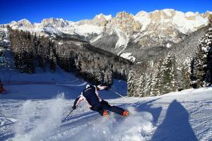 Cesa Bernard - Cima 12 e new Fraine v zime