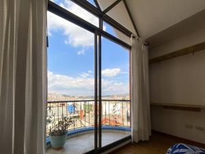 Μπαλκόνι ή βεράντα στο Apartamento de ensueño en Tunja - Boyacá