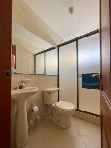 Ένα μπάνιο στο Apartamento de ensueño en Tunja - Boyacá