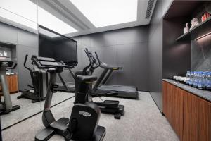 Fitness centrum a/nebo fitness zařízení v ubytování Intercity Shanghai Hongqiao NECC