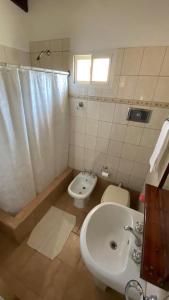 Koupelna v ubytování La posada de Josefina + 4 fotografie