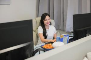 入住Aank Air Hotel Jinjuseong的客人