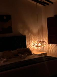 Ein Bett oder Betten in einem Zimmer der Unterkunft Rustico Hostel Barichara