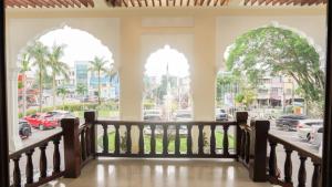 Balkón nebo terasa v ubytování Monopoli Hotel Bukittinggi