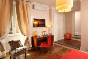 Posezení v ubytování Vivaldi Luxury Rooms