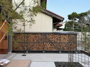 Balkón nebo terasa v ubytování 出雲の貸別荘 まちとけ大社