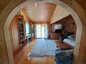 TV a/nebo společenská místnost v ubytování FERIENHAUS Sonnenschein Spielberg Redbullring