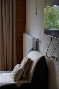 TV a/nebo společenská místnost v ubytování Hotel Wildrose
