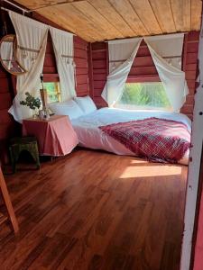 Voodi või voodid majutusasutuse Nắng Xinh Homestay toas