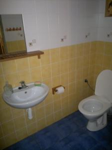 A bathroom at Chalupa U Kurišky