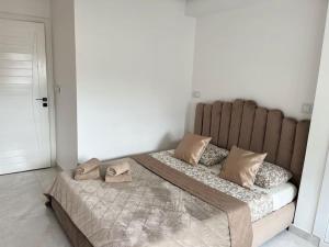 Postel nebo postele na pokoji v ubytování Appartement Duplex Tanger