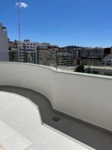 Balkón nebo terasa v ubytování Appartement Duplex Tanger