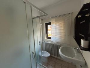 Koupelna v ubytování Appartement Sonnenblume - Haus Kärnten + 12 fotografií