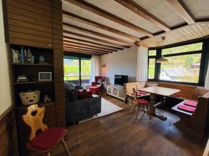 Posezení v ubytování Appartement Sonnenblume - Haus Kärnten