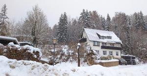 Ferienwohnung Fichtelsonne v zimě