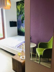 Postel nebo postele na pokoji v ubytování Design Hotel Romantick