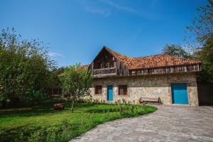 Zahrada ubytování Ethno Sazano Hotel
