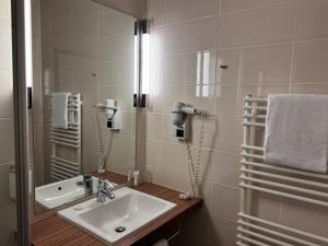 Koupelna v ubytování Eisberg Hotel Schwanen