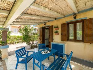 Patio alebo iná vonkajšia časť ubytovania Casa di Greta