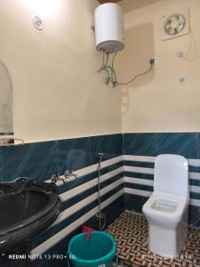 Koupelna v ubytování DWARIKA HOTEL