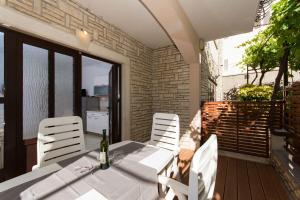 Balkón alebo terasa v ubytovaní Apartment Bareta