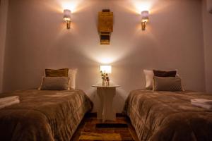 Uma cama ou camas num quarto em Casa da Cerca
