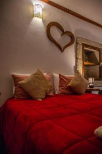 Uma cama ou camas num quarto em Casa da Cerca